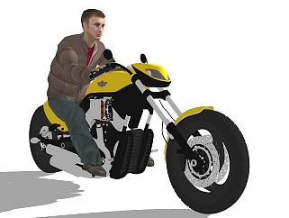 超精细摩托车模型 (68)